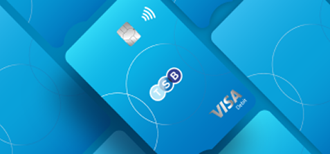 TSB Spend & Save current account card with no monthly fee