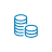 Stack of coins icon