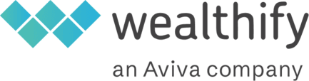 Wealthify an Aviva company logo