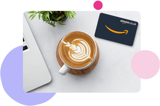Coffee and Amazon gift voucher