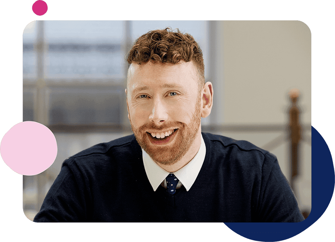 Smiling TSB branch employee.