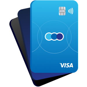 Stack of TSB Visa cards